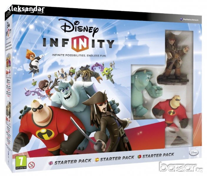 Нов ps3,Disney Infinity 1.0 Starter pack Дисни инфинити,пс3, снимка 1