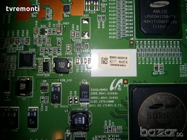 Платка T-CONTROL BOARD S240LABMB3V0.7 , снимка 5 - Части и Платки - 20291871
