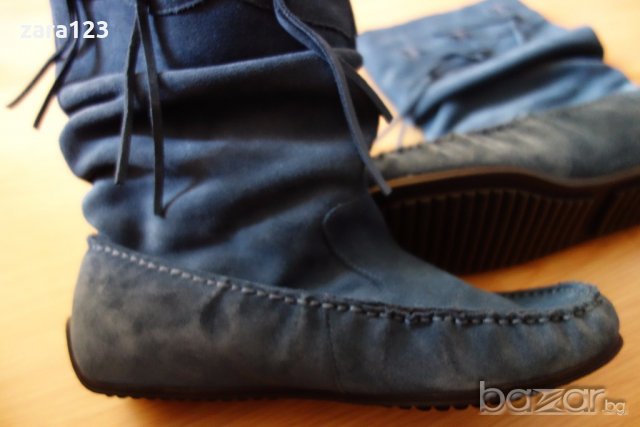 нови кожени ботуши Clarks, 37ми номер, снимка 2 - Дамски ботуши - 18684221