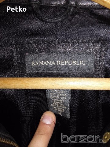 banana replubic яке естественна кожа, снимка 2 - Якета - 18675399