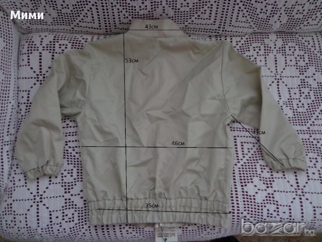 детско шлиферче/яке за ръст 123см- българско производство, снимка 4 - Детски якета и елеци - 15408512