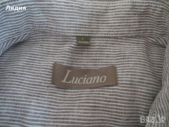 Мъжки ленени ризи Lorenzini, Pall Mall, Luciano, снимка 9 - Ризи - 22107953