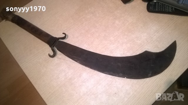 изковани в огъня-оръжие/кукри/меч/сабя-внос швеция-72см, снимка 16 - Колекции - 25533664