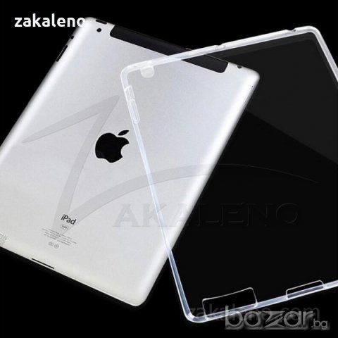 Силиконов калъф гръб за Apple iPad 2, 3, 4, снимка 2 - Таблети - 21363892
