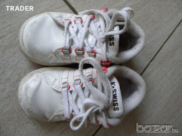 K SWISS – tongue twister, обувки, детски маратонки, размер 22, стелка 14см, снимка 10 - Детски маратонки - 18348170