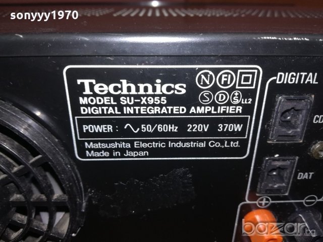 ПОРЪЧАН-technics-stereo amplifier-made in japan-370w-внос швеицария, снимка 16 - Ресийвъри, усилватели, смесителни пултове - 21110465
