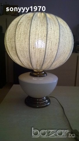 огромен немски лампион-мрамор/керамика/метал-внос швеицария, снимка 15 - Антикварни и старинни предмети - 19687644