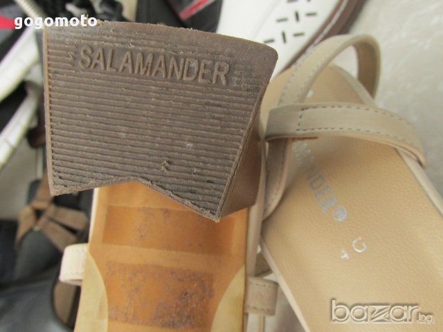  SALAMANDER original,N-38 - 39, 100% висококачествена естествена кожа, GOGOMOTO.BAZAR.BG, снимка 13 - Сандали - 15494904