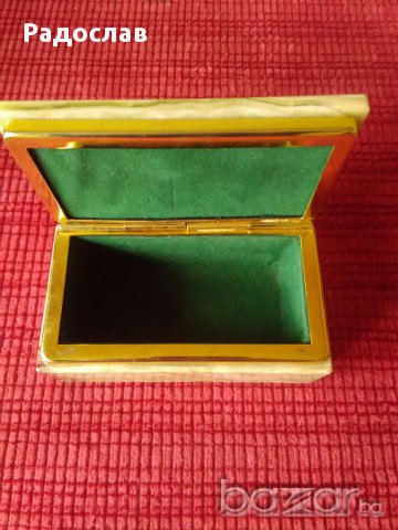 Ониксова кутия за бижута, снимка 3 - Декорация за дома - 17206617