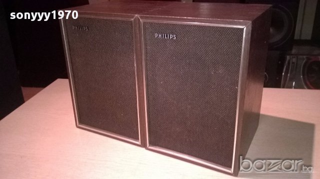 Philips 2бр ретро колони-внос швеицария, снимка 12 - Ресийвъри, усилватели, смесителни пултове - 13143195