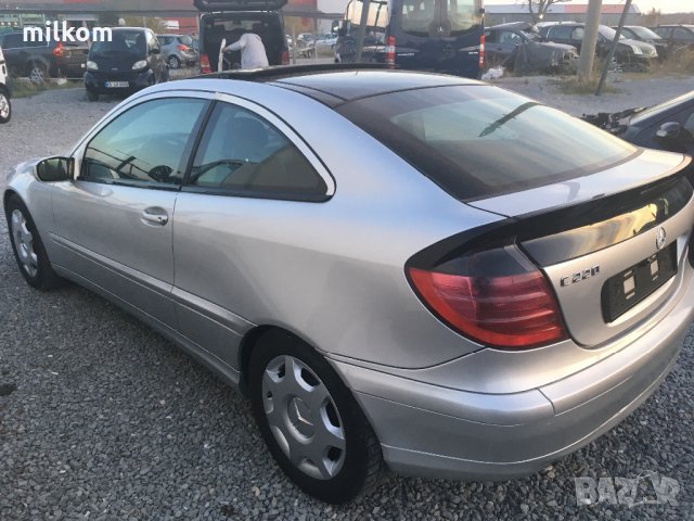 Mercedes C Coupe ЧАСТИ 2002г. Автомат мотор 611 143кс, снимка 5 - Автомобили и джипове - 23236042