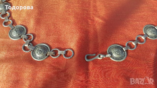 Старинен метален колан, снимка 5 - Антикварни и старинни предмети - 24876608