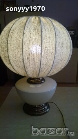 огромен немски лампион-мрамор/керамика/метал-внос швеицария, снимка 10 - Антикварни и старинни предмети - 19687644