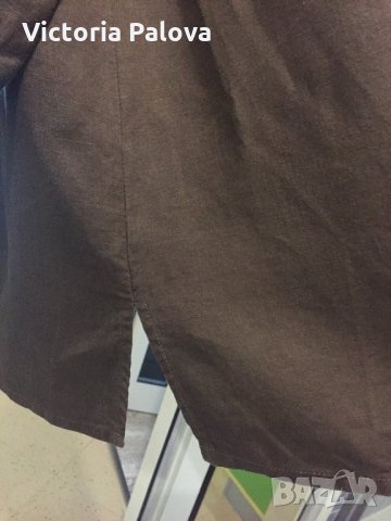 🇩🇪 Блуза стил бохо,лен,Германия, снимка 4 - Ризи - 24690591