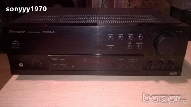 Pioneer sx-209rds stereo receiver-370w-made in uk-внос швеицария, снимка 3 - Ресийвъри, усилватели, смесителни пултове - 17491048