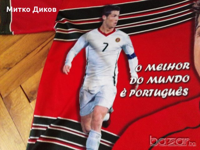 Кристиано Роналдо тениска Калчомания-размер М, снимка 3 - Футбол - 19481184