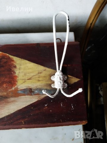 стара закачалка за стена, снимка 5 - Антикварни и старинни предмети - 25903275