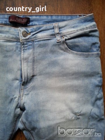 Zara Man Skinny Jeans - страхотни мъжки дънки, снимка 4 - Дънки - 19817450