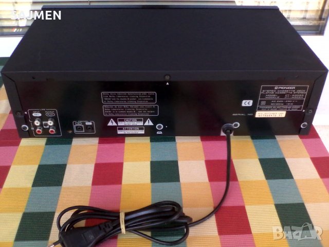 Pioneer CT-W205R ,дек, снимка 9 - Декове - 24837146