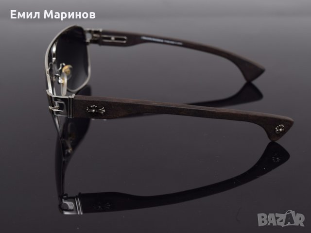 Слънчеви очила Chrome Hearts The Briwn Black, снимка 2 - Слънчеви и диоптрични очила - 24846942