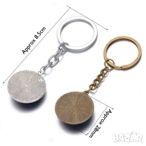 Ин-Ян Ключодържател - Бронзов, снимка 2 - Други - 22559949