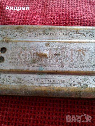  Стара Немска хармоника OLYMPIA, снимка 2 - Антикварни и старинни предмети - 23686628