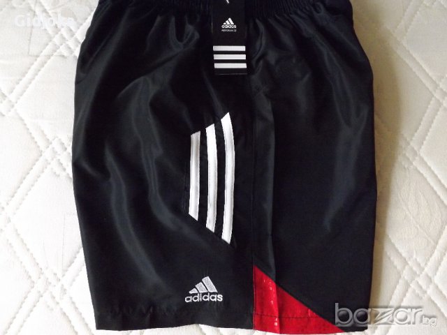 Мъжки къси гащи /бански/- Adidas- черни, червени или графит, снимка 9 - Спортни дрехи, екипи - 7238703