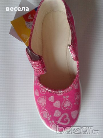 Детски пантофки от памучен текстил, снимка 5 - Бебешки обувки - 9856783