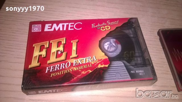 emtec & sony cassette/mini disc, снимка 2 - Аудио касети - 19389704