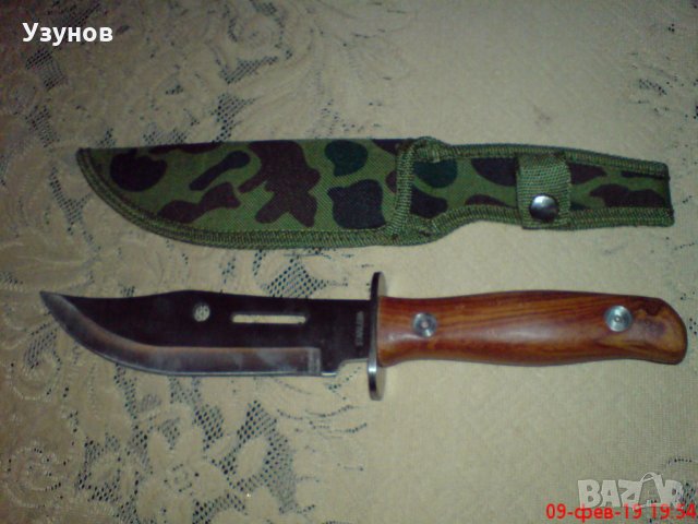 Нож за лов и риболов, снимка 3 - Ножове - 24315337