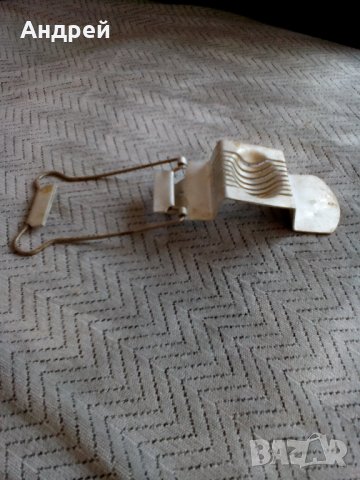 Стар уред за рязане на яйца #2, снимка 6 - Антикварни и старинни предмети - 23519541