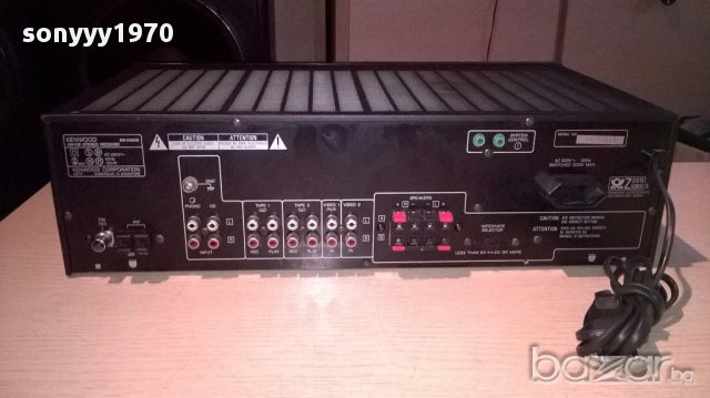 Kenwood-STEREO AMPLIFIER-внос швеицария, снимка 8 - Ресийвъри, усилватели, смесителни пултове - 13618615