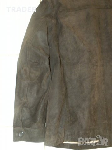 Мъжко кожено яке естествена кожа  велур, снимка 7 - Якета - 22988342