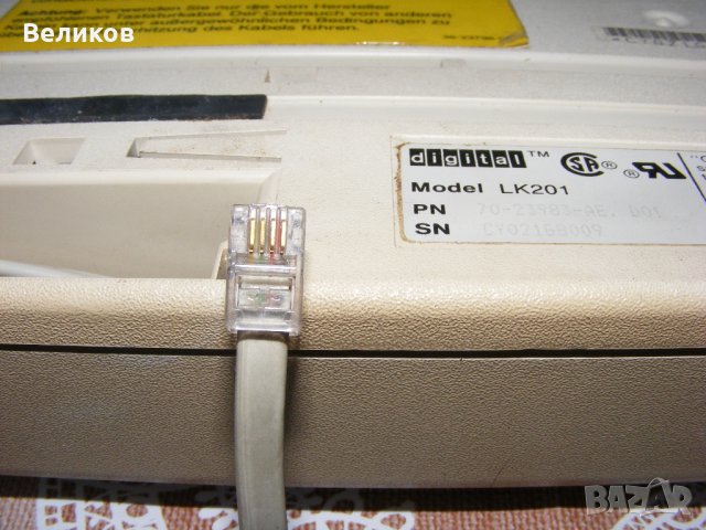 Digital DEC LK201, снимка 7 - Клавиатури и мишки - 23199317