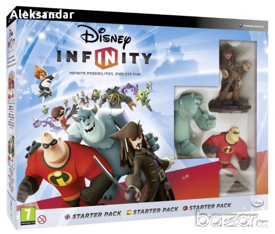 Нов ps3,Disney Infinity 1.0 Starter pack Дисни инфинити,пс3, снимка 1 - Игри за PlayStation - 17562247