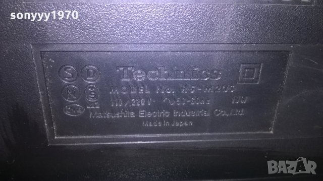 technics rs-m205 deck-made in japan-внос швеция, снимка 13 - Декове - 25390713