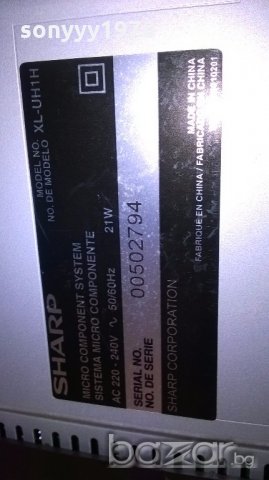 sharp usb/cd/tuner/ampli/aux+колони-внос швеицария, снимка 18 - Ресийвъри, усилватели, смесителни пултове - 18410763