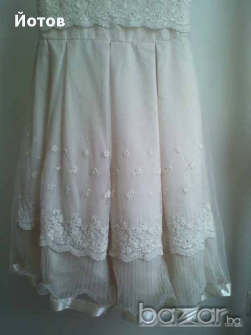 Ефирна, романтична рокля за шаферка, снимка 9 - Детски рокли и поли - 12643430