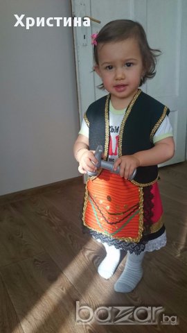 Детски народни носии за момиче до 2,5 год. Размер N2, снимка 2 - Други - 17059396