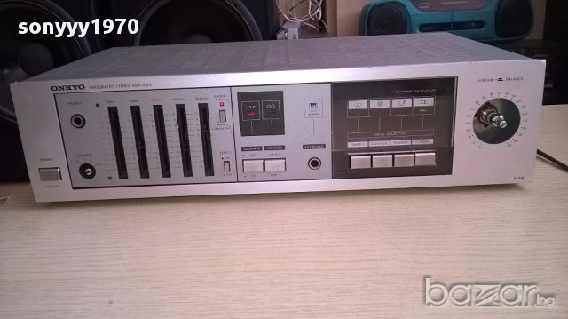 onkyo amplifier a-44 made in JAPAN-внос швеицария, снимка 10 - Ресийвъри, усилватели, смесителни пултове - 14272514