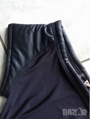 Pause Jeans  асиметричен черна блуза, снимка 10 - Тениски - 25275746