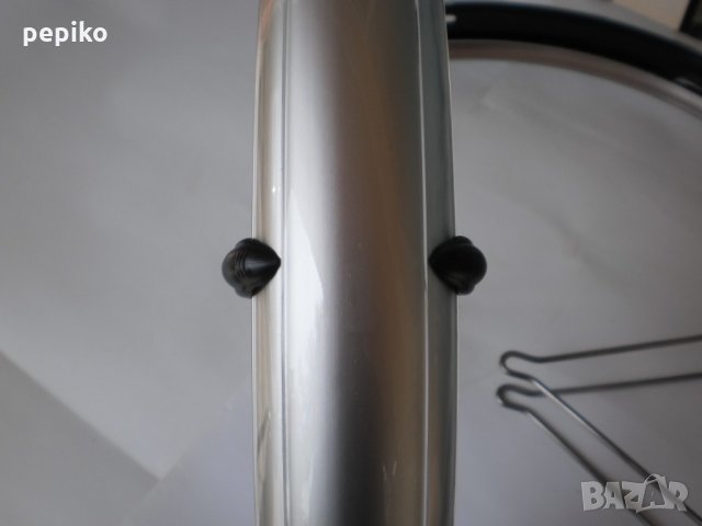 Продавам колела внос от Германия оригинални сребристи Италиански пластмасови калници 20 цола, снимка 4 - Аксесоари за велосипеди - 21865529