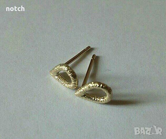 Златни обеци, снимка 4 - Обеци - 21819295