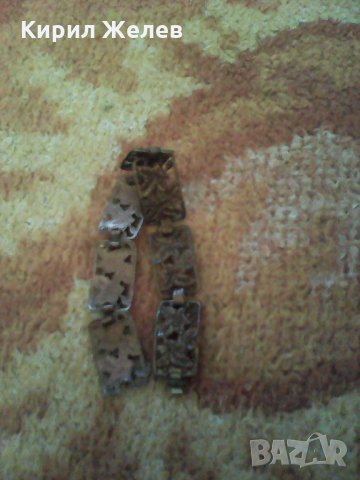 Медна старина гривничка 2060 , снимка 8 - Антикварни и старинни предмети - 23825994