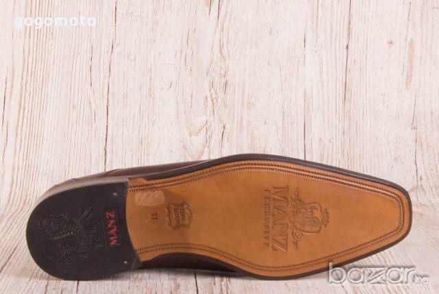 BIG BOY MANZ original, N- 46 - 47, MADE in GERMANY, 100% висококачествена естествена кожа, снимка 2 - Официални обувки - 17887160