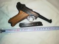 Пистолет Люгер Р 08/ Luger, действаща масивна реплика, снимка 8
