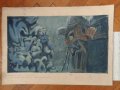 няколко графика живопис акварел пастел темпера масло туш въглен, снимка 8