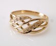 златен пръстен - ЙОХАНА - 2.63 грама, размер №57, снимка 4