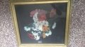 стара картина-цветя, снимка 2