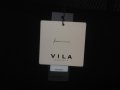 Нова черна дамска рокля Vila с тюл, М, от 40 евро, снимка 5